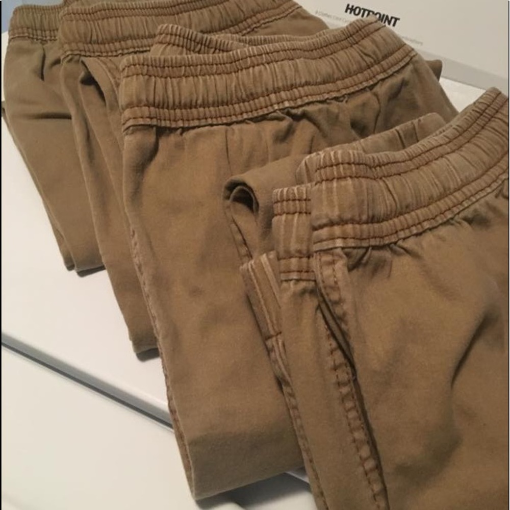 Faded Glory Twill Joggers Men’s Large